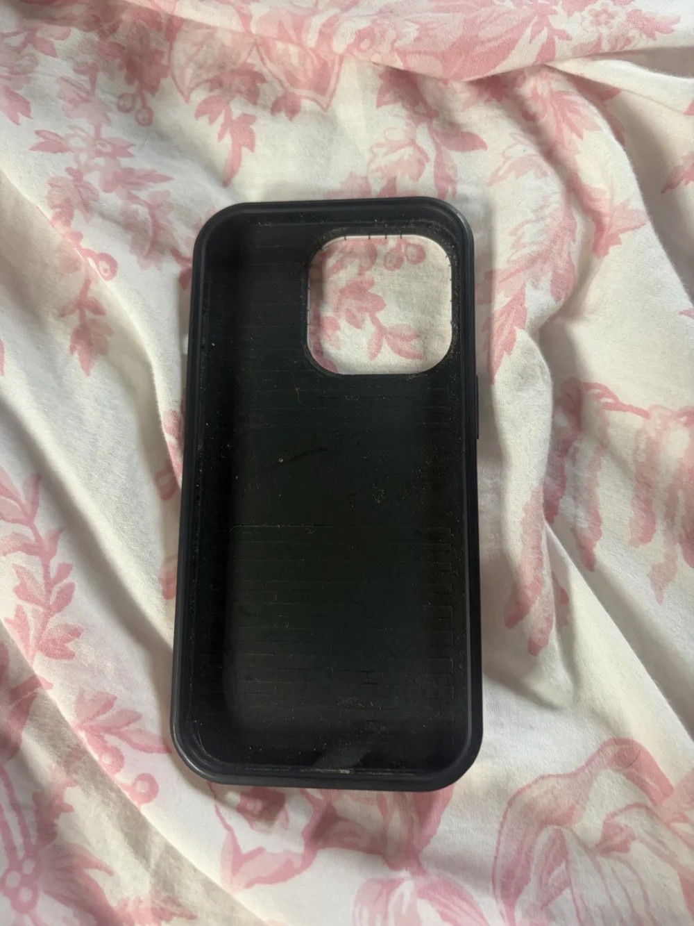 Beige Topographic iPhone 13/14 Case - Beige Protective Cover